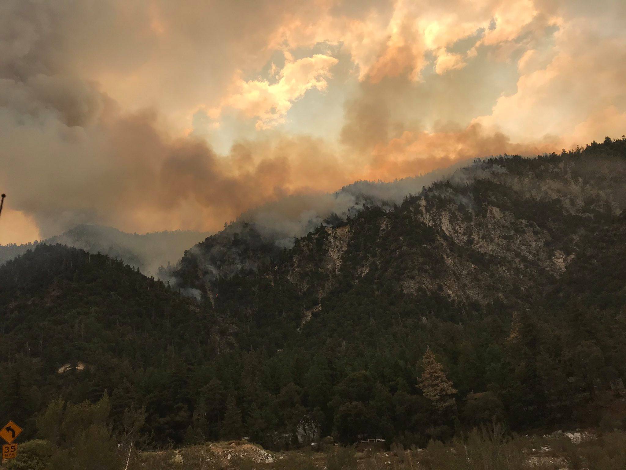Chá de revelação com pirotecnia causa incêndio florestal na Califórnia