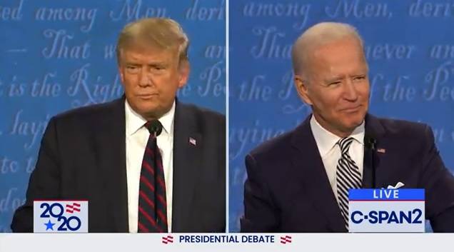 Joe Biden e Donald Trump têm primeiro embate na TV. Acompanhe