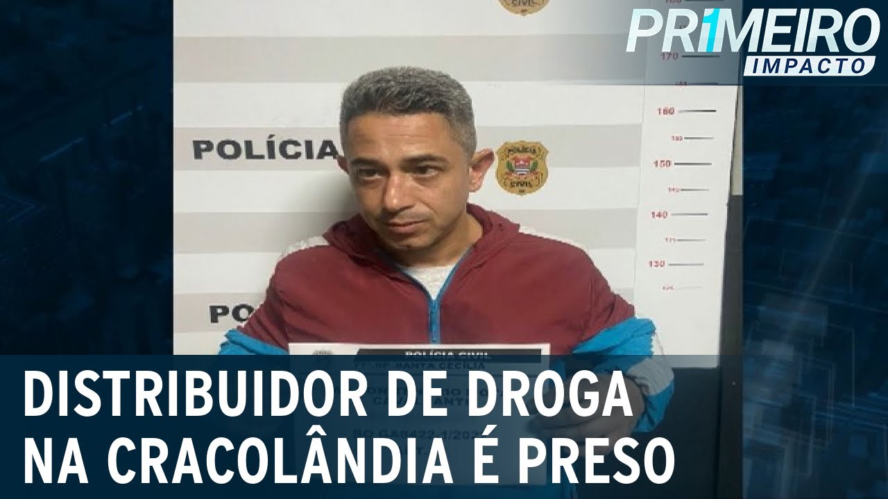 Cozinheiro das drogas na cracolândia é preso em operação da Polícia de São Paulo