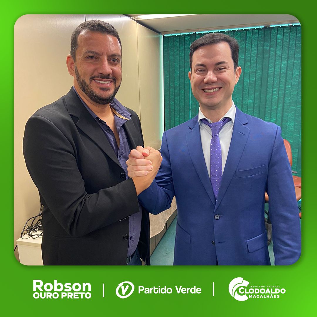 Robson Ouro Preto assume a Secretaria Geral de Comunicação do Partido Verde (PV)
