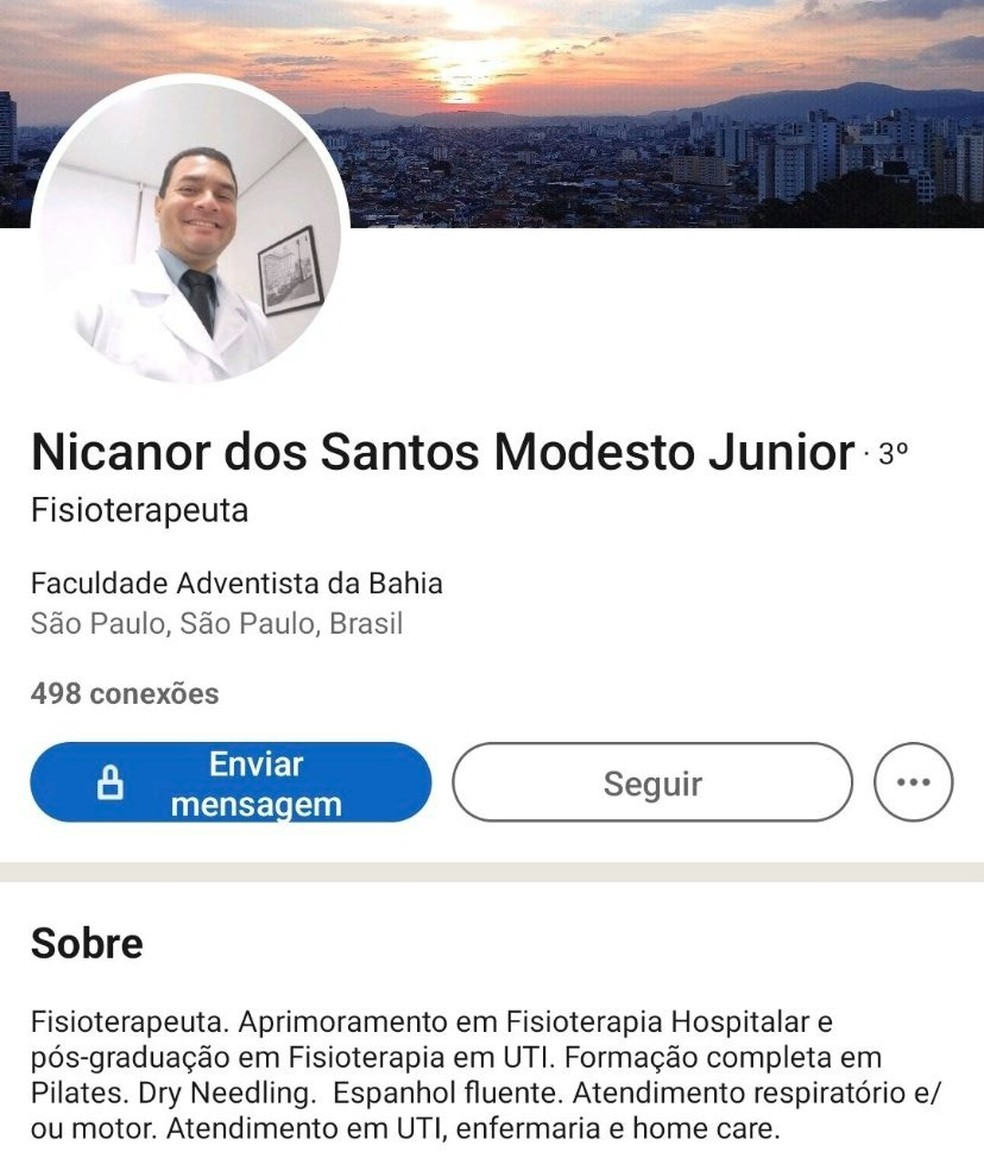 Fisioterapeuta suspeito de estuprar paciente em UTI em SP é preso pela PRF em João Monlevade