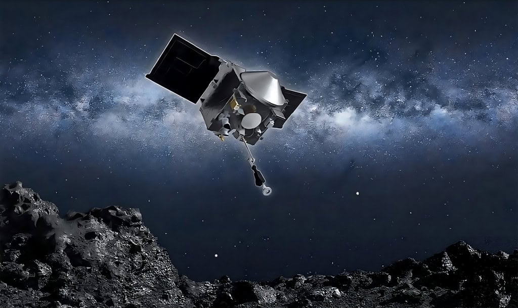 Sonda em rota para asteroide perigoso captura imagens espetaculares da Terra e da Lua