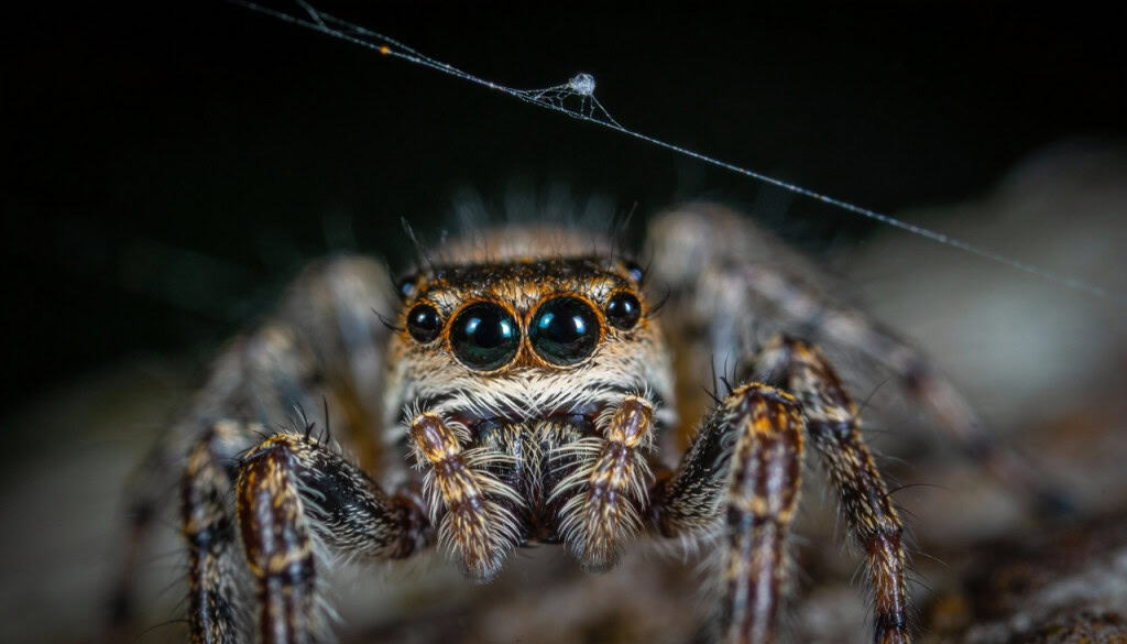 A incrível descoberta das aranhas que sonham durante o sono profundo