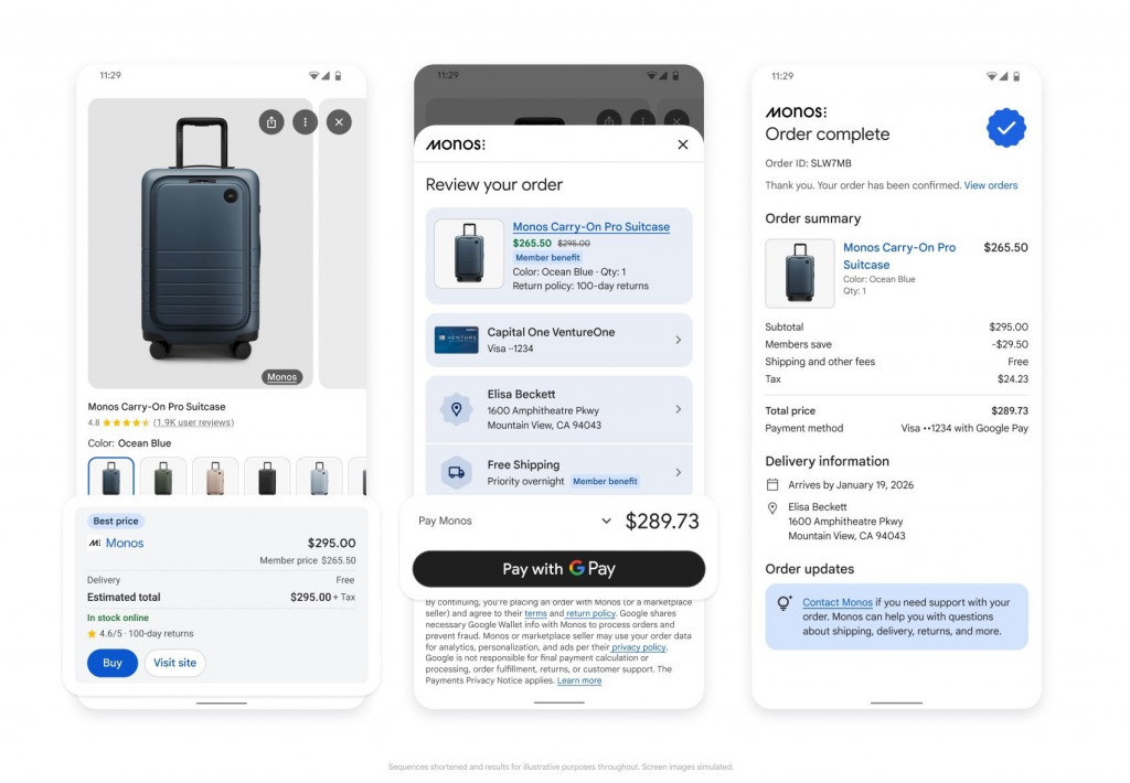 Protocolo UCP: Facilitando compras com IA através do Google