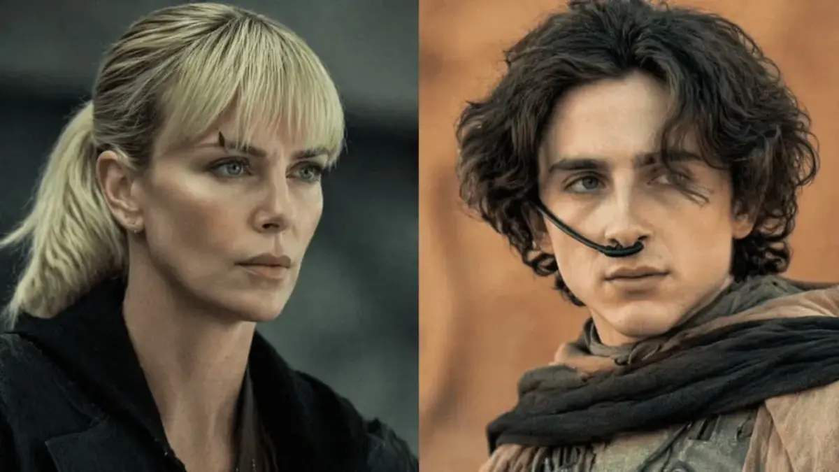 Charlize Theron prevê que a IA assumirá o papel de Timothée Chalamet